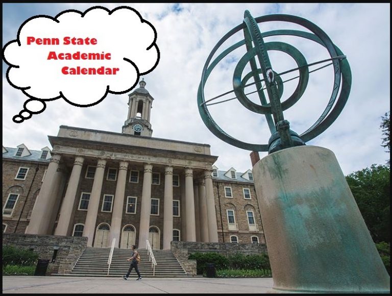 Penn State Academic Calendar 2023-2024