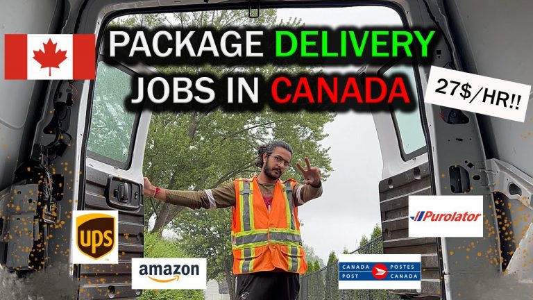 Multiple Recruitment for Delivery Jobs in Canada with Visa Sponsorship
