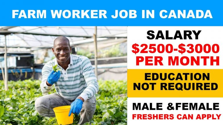 Multiple Recruitment for Farm Worker Jobs in Canada with Visa Sponsorship