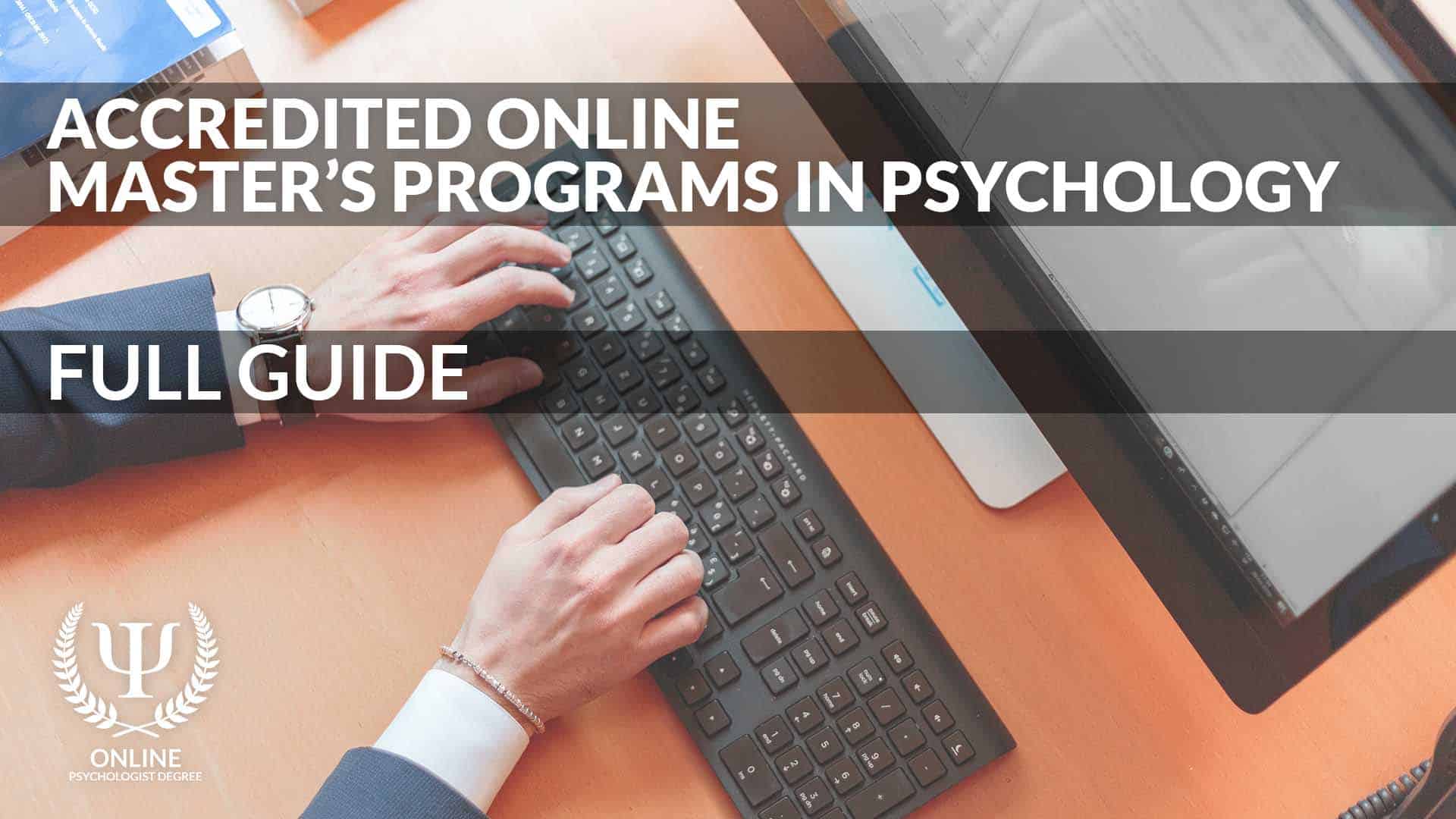 15 Best Online Psychology Masters Programs Accredited
