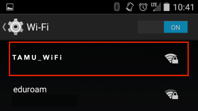 Tamu Wifi Registration - login, username and password