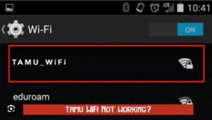 TAMU Wifi Registration Not Working - Fixed