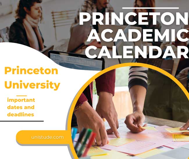 Princeton Academic Calendar 2023/2024