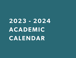 Sacred Heart Academic Calendar 2023-2024